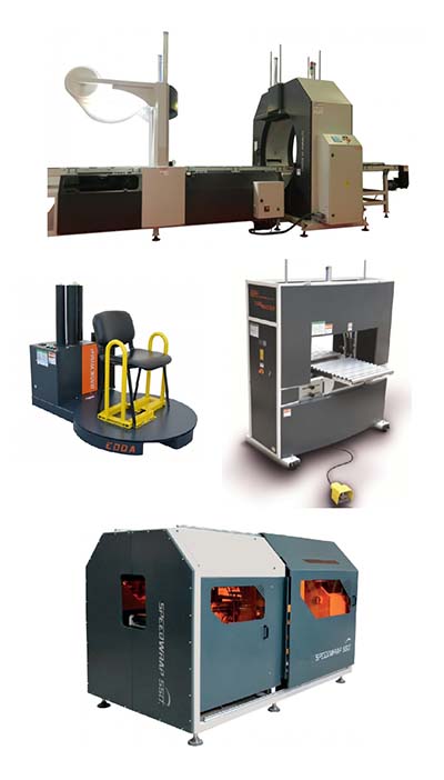 Embaladoras automáticas de film estirable